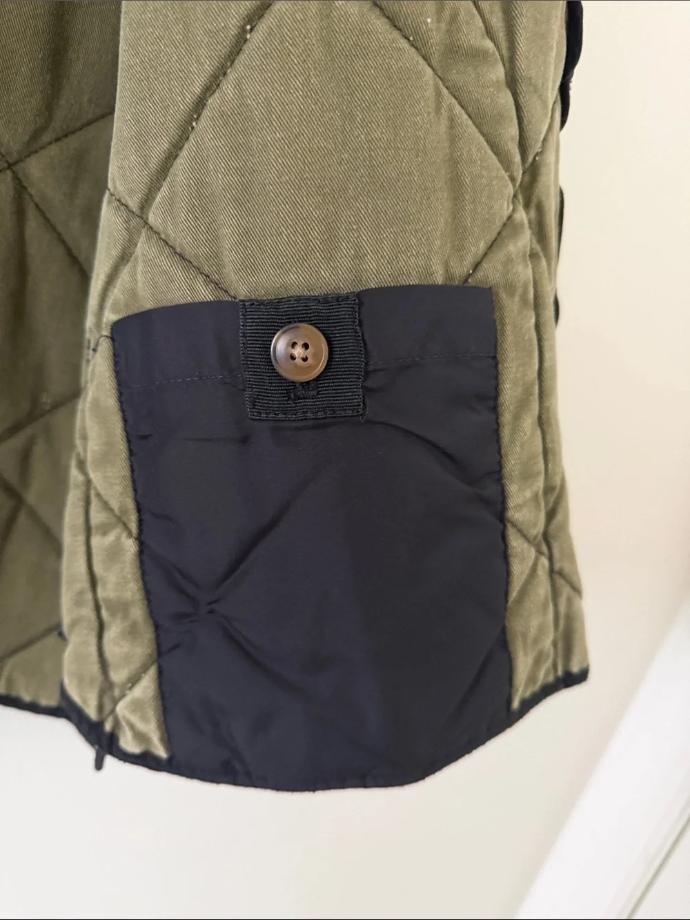 J.Crew Authentic Outerwear Quilted Vest Navy Men’s Medium